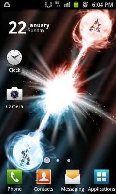 Energy Blast Live Wallpaper