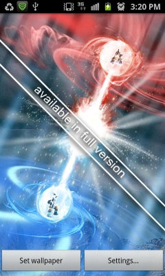 Energy Blast Live Wallpaper
