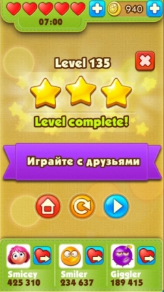 Smiley Boom - Match 3