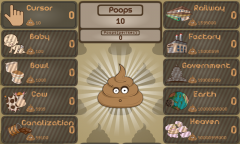 Какашка кликер (Poop clicker)